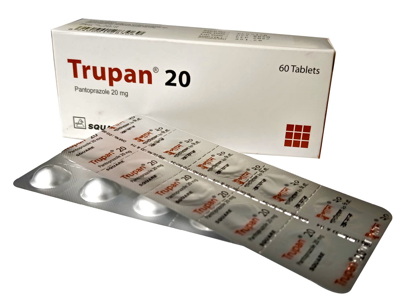 Picture of Tablet Trupan 20 mg
